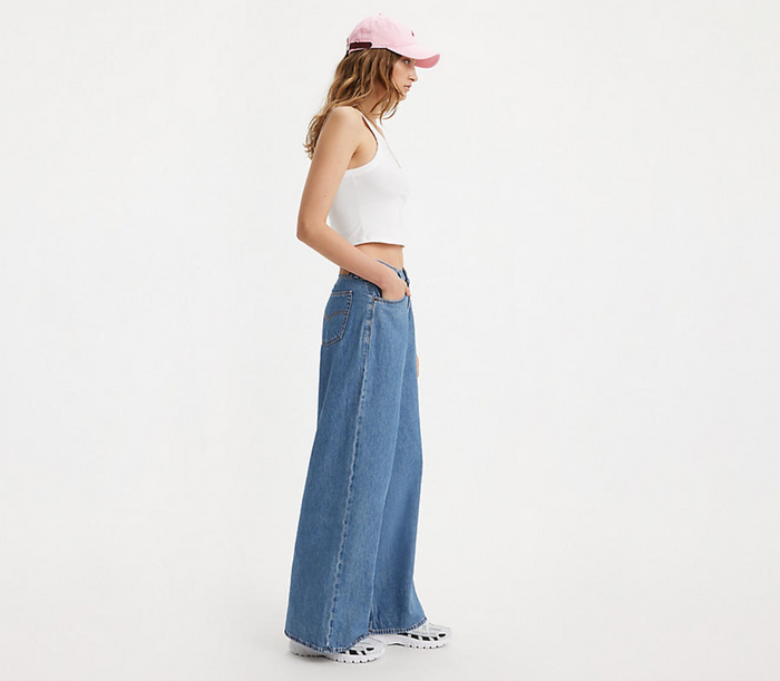Levi's Baggy Dad Wide Leg Cause and Effect