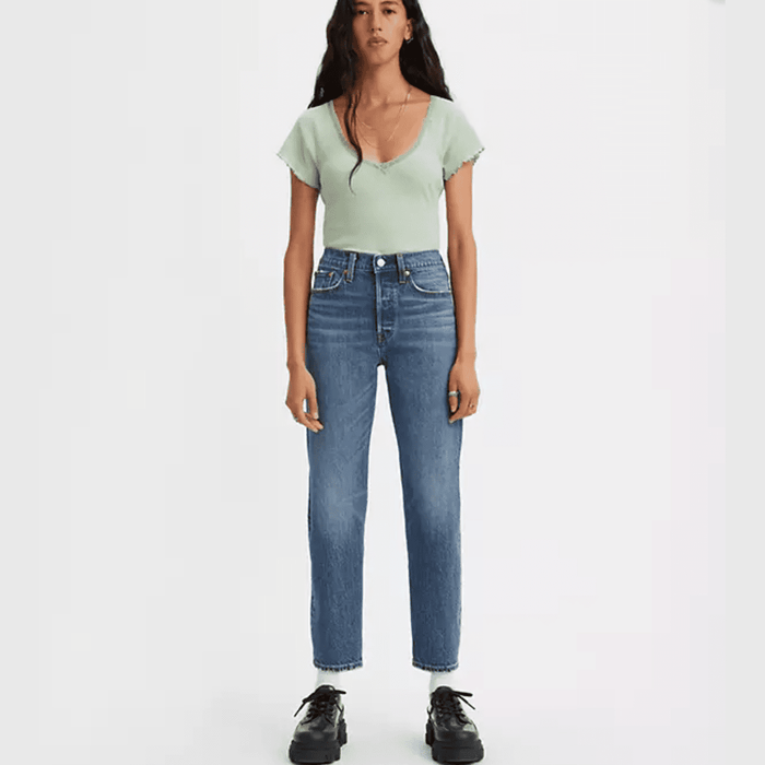 Levi's Wedgie Straight Unstoppable Wear wash