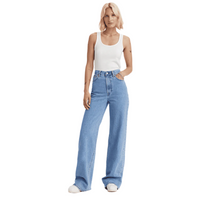 Levi's Ribcage Wide Leg Splash Zone 