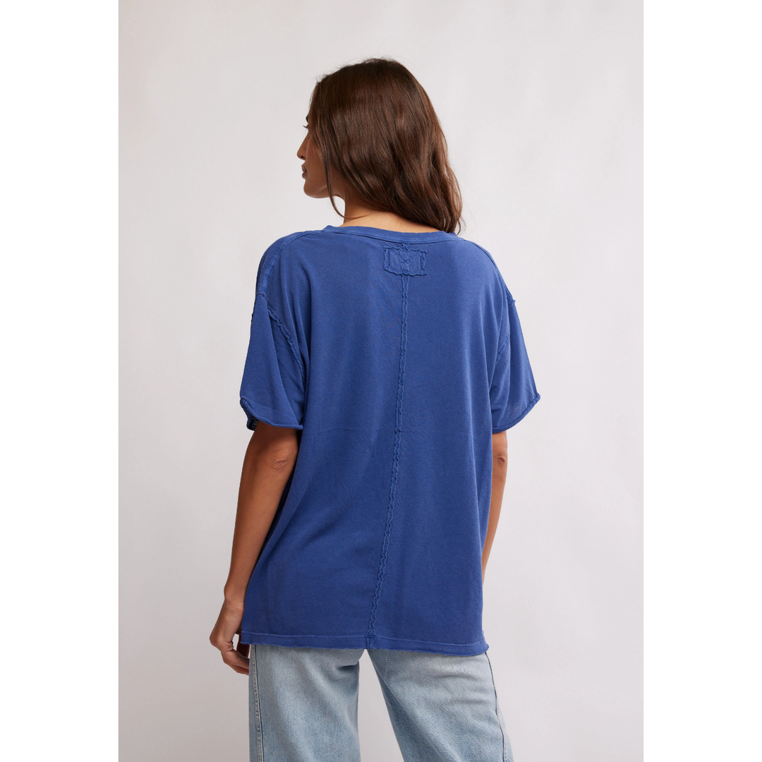 Free People Nina V-Neck Tee