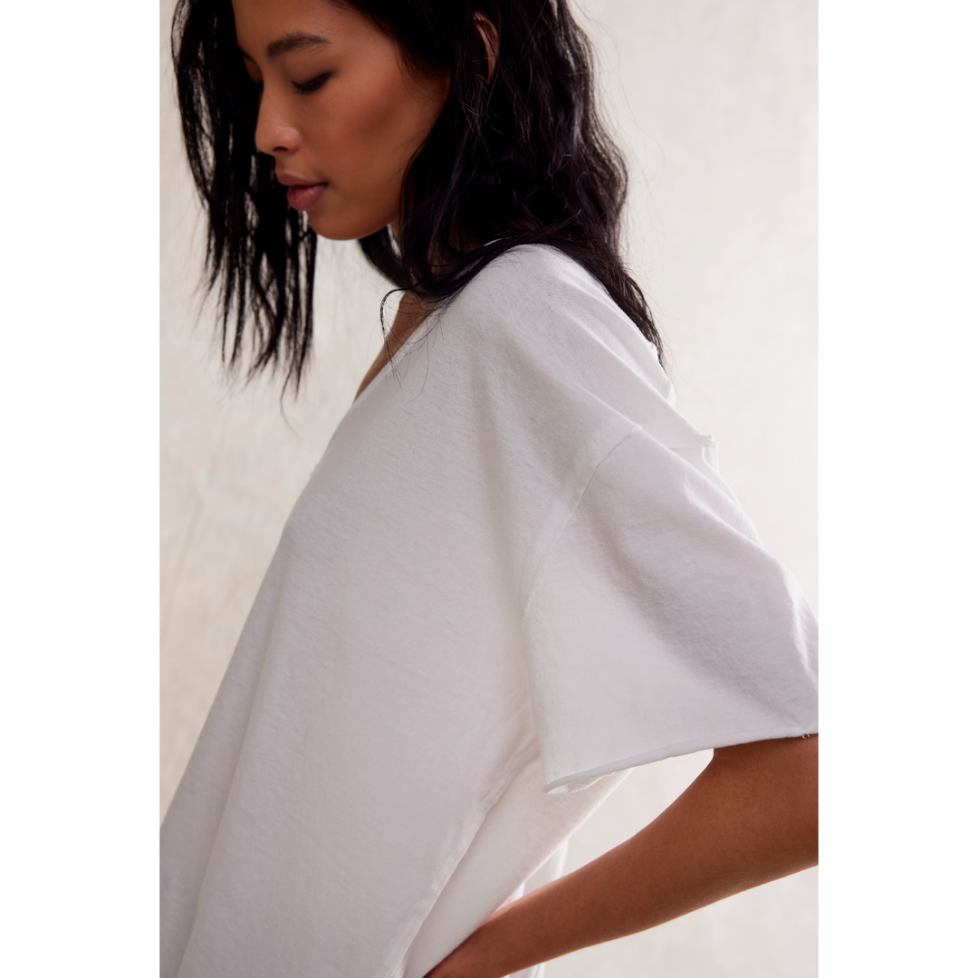 Free People Nina V-Neck Tee
