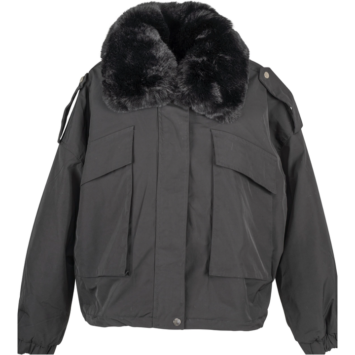 Astrid Faux Fur Bomber