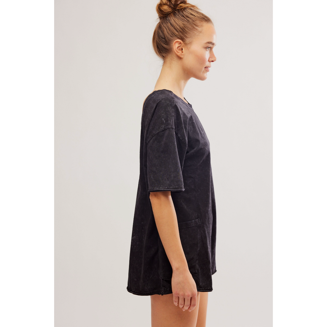 Free People Hot Shot Tee Romper