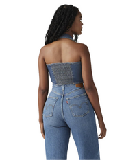 Levi's Bria denim Corset Halter