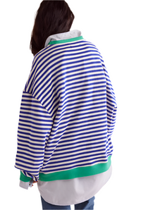 Free People Classic Striped Crew