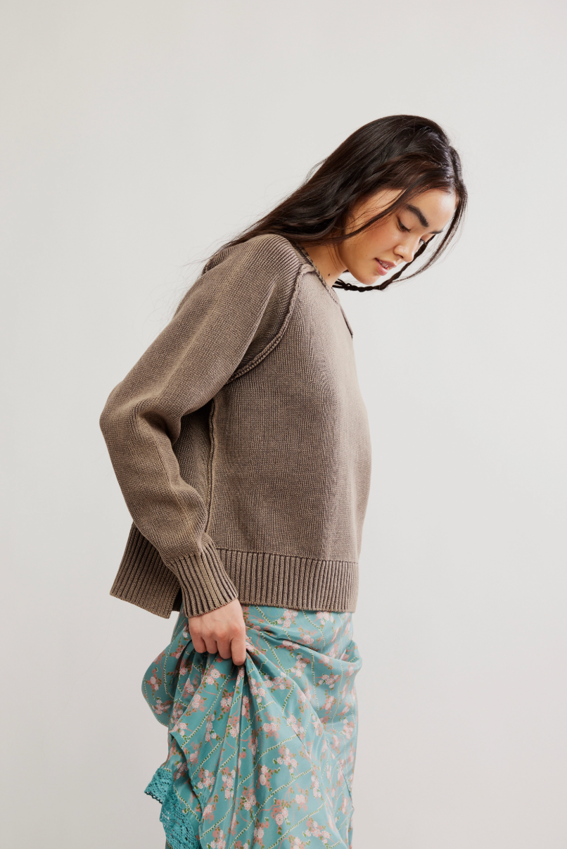 Free People Street Spring Pullover