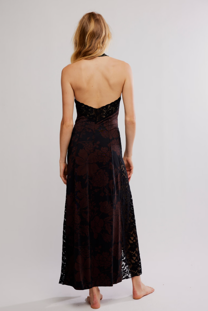 Free People Love You Most Printed Maxi Slip