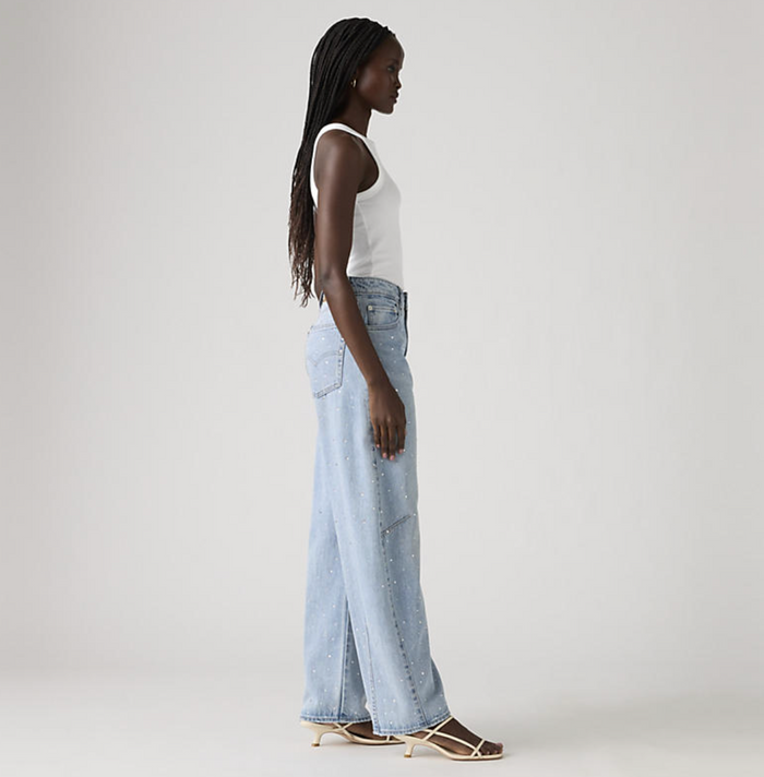 Levi's Baggy Dad Barrel Jeans Dazzle Me