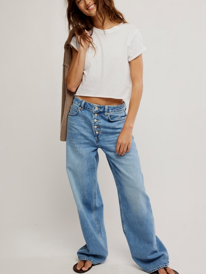 Free People Nia BF Jean