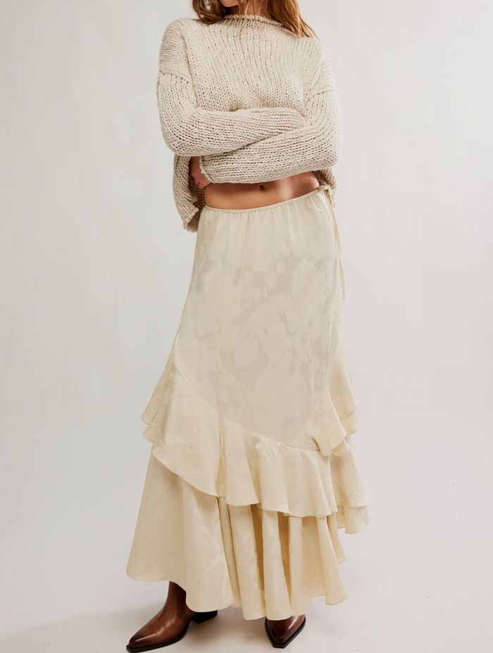 Autumn Promenade Maxi Skirt