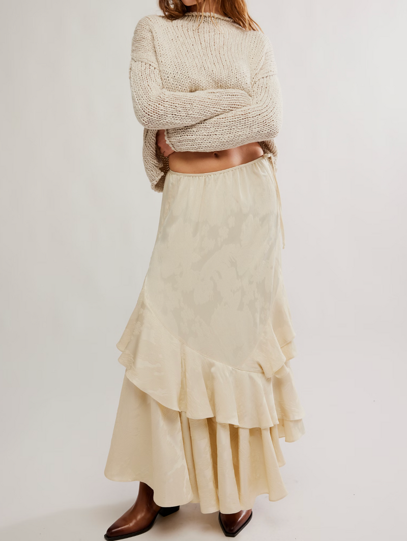 Autumn Promenade Maxi Skirt