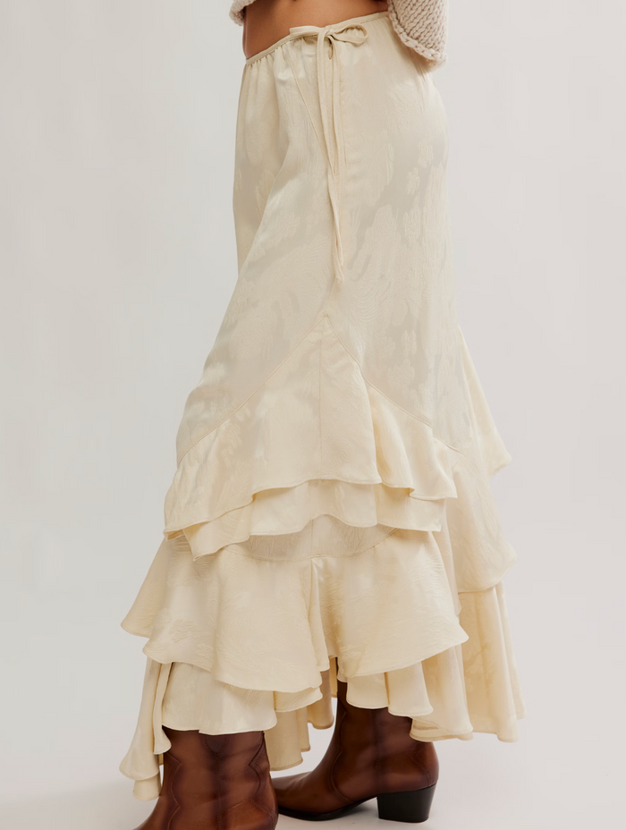 Autumn Promenade Maxi Skirt