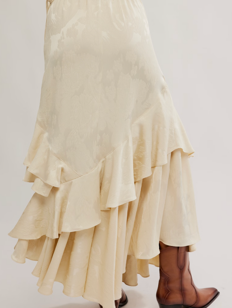 Autumn Promenade Maxi Skirt