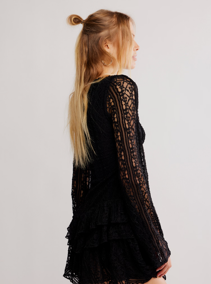 Free People Tabby Lace Mini Dress