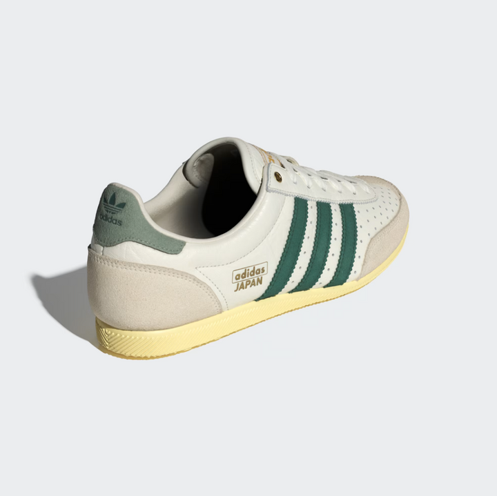 Adidas Women Japan In Off White Collegiate Green Orange Tint