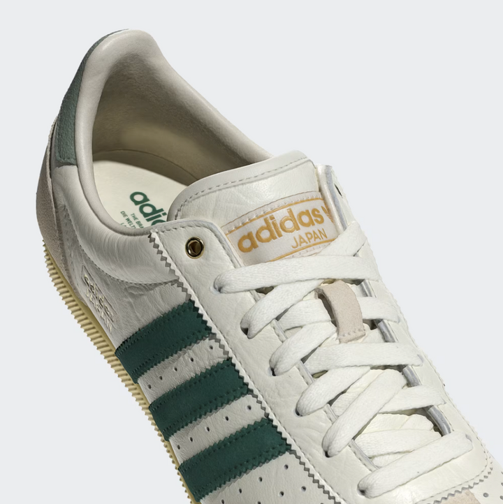 Adidas Women Japan In Off White Collegiate Green Orange Tint