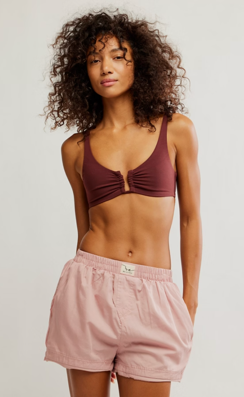 Free People Day To Day Solid Boxers