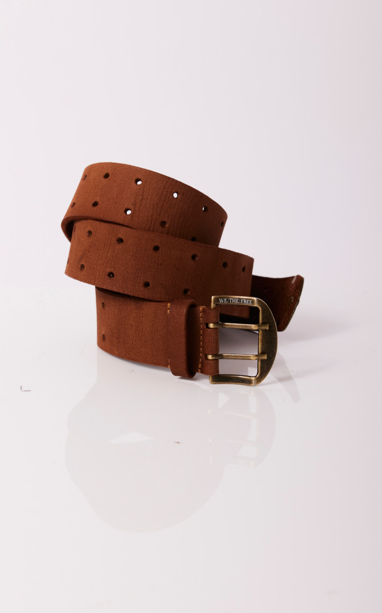 We the Free Triple Threat Leather Belt