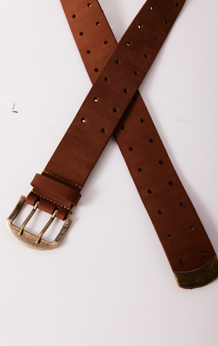 We the Free Triple Threat Leather Belt