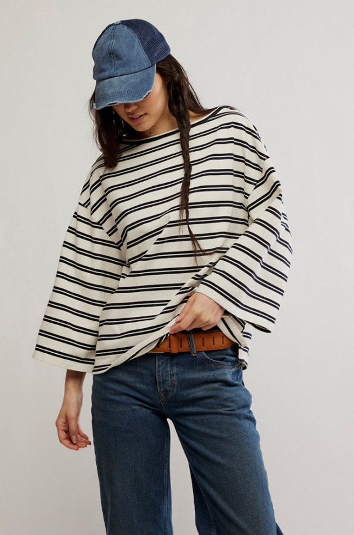 Free People C'est La Vie Tee