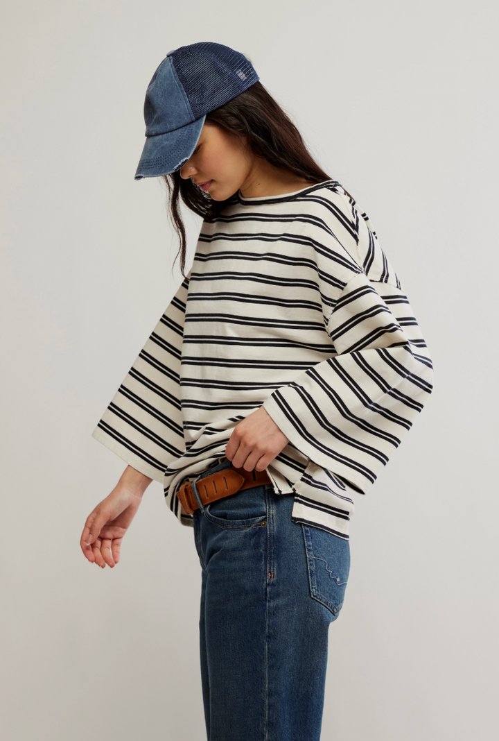 Free People C'est La Vie Tee