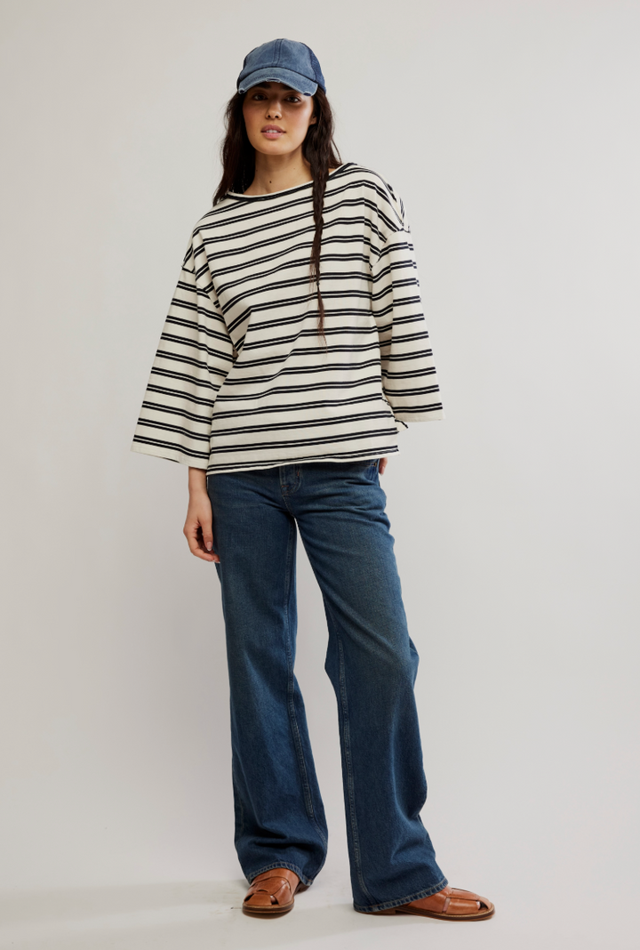 Free People C'est La Vie Tee