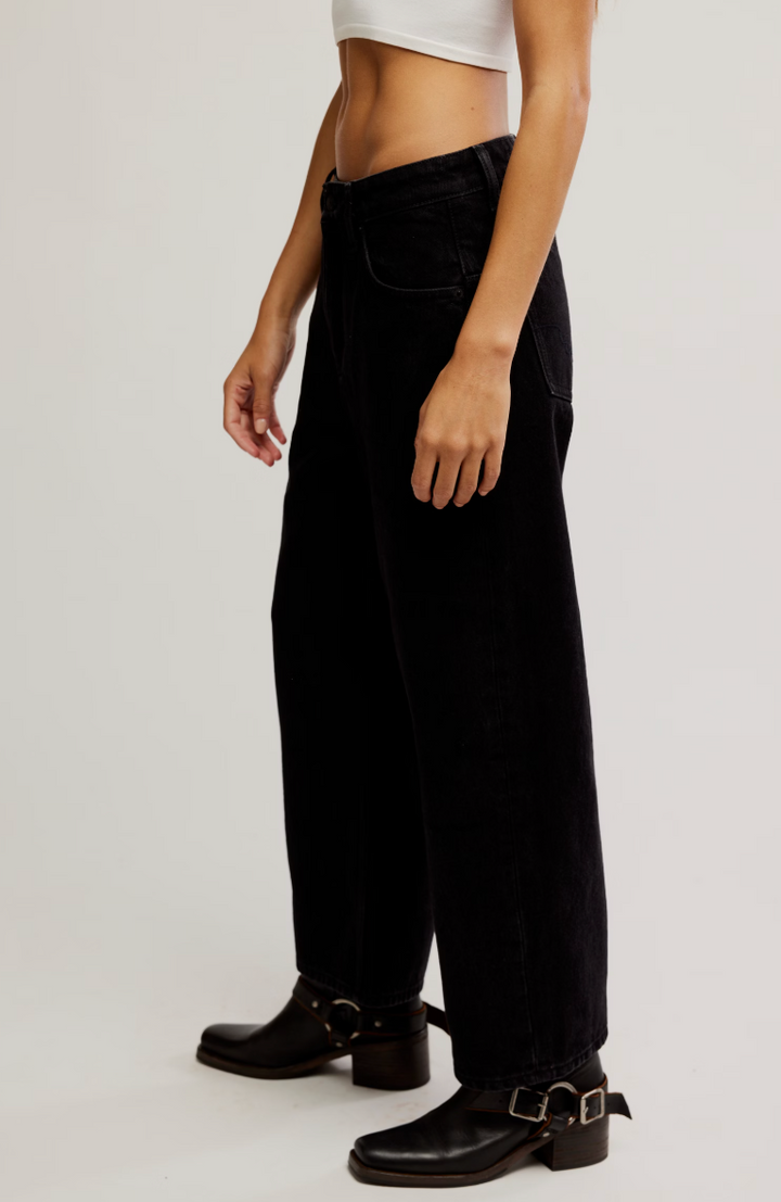 Free People Deep Trance Dropped Boyfriend Jeans