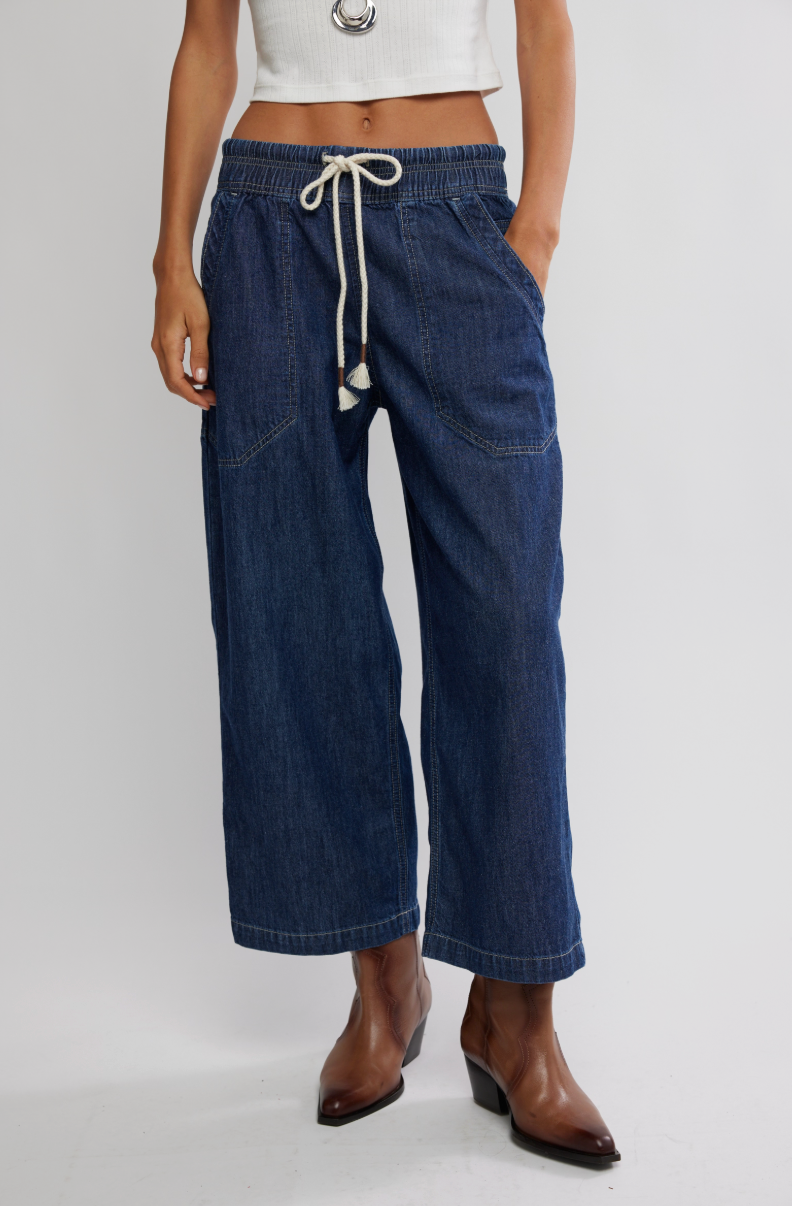 Free People Easy Peasy Pull On Pant