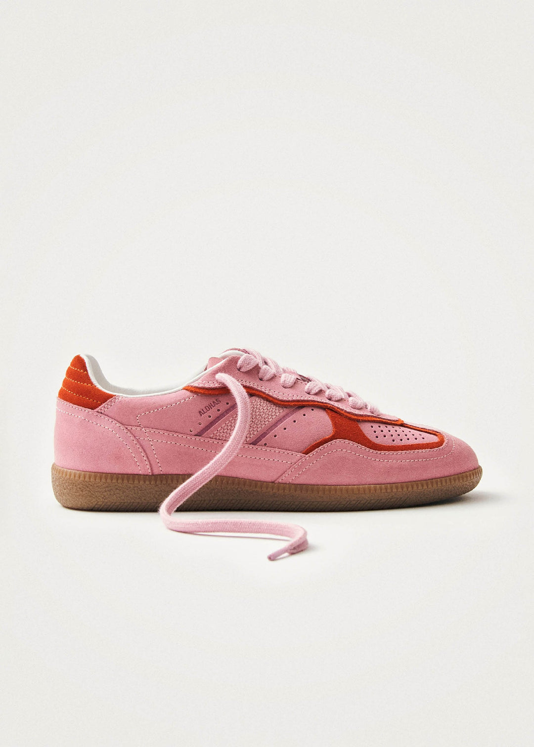 Alohas Rife Sea Pink Leather Sneakers