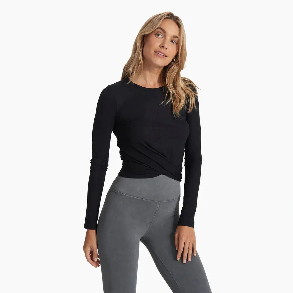 Vuori Long Sleeve Cove Twist Tee
