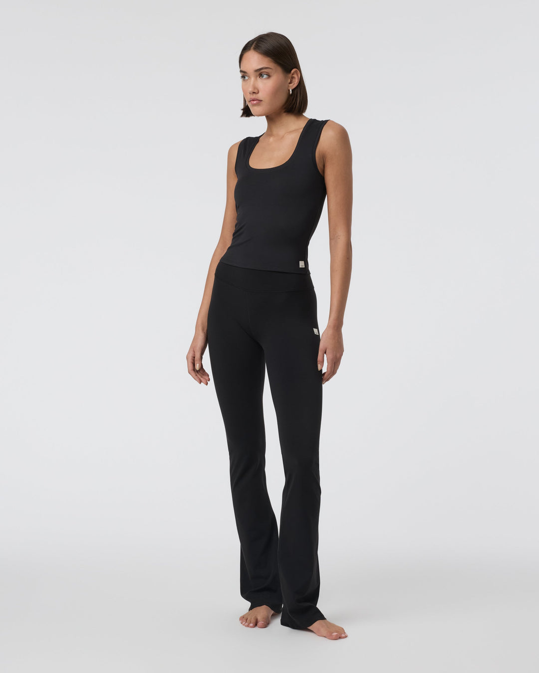 Vuori AllTheFeels Slim Flare Black