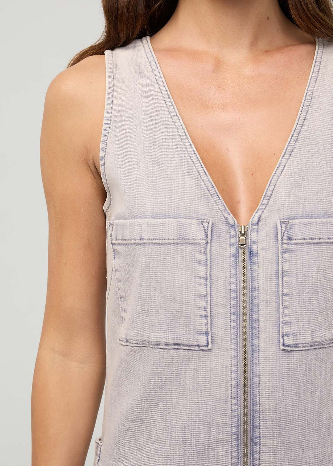 Du/er Performance Denim Utility Jumpsuit