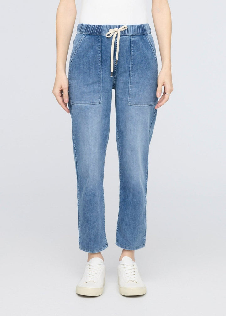 Du/er Performance Denim Lite Harbour Pant Light Stone
