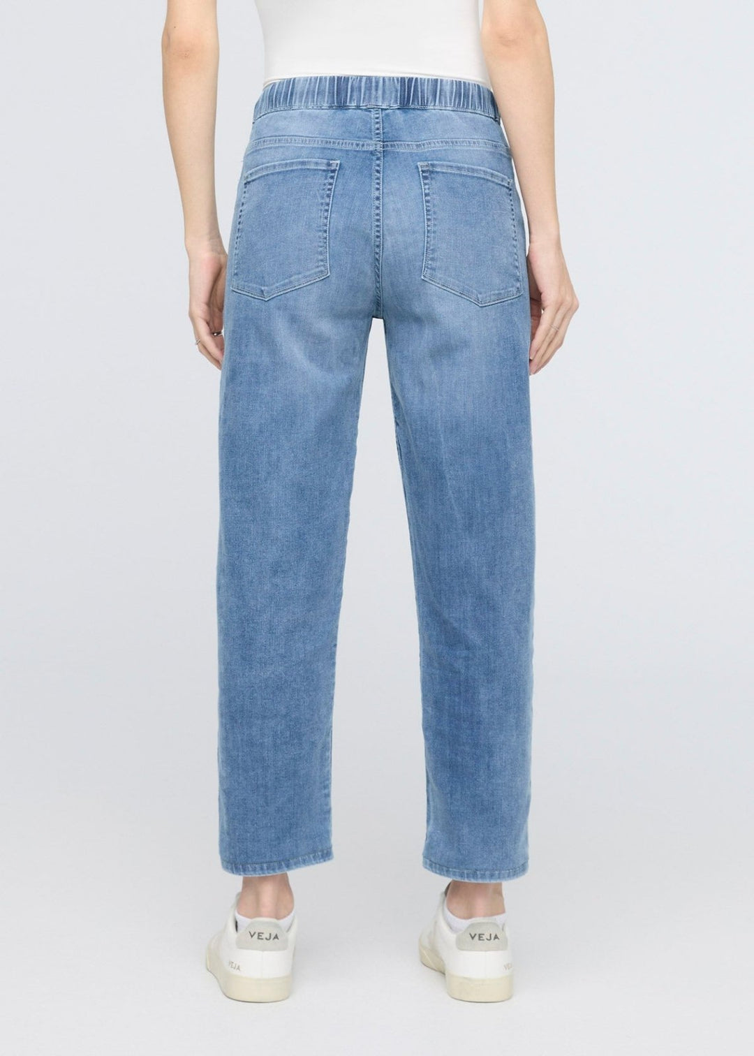 Du/er Performance Denim Lite Harbour Pant Light Stone