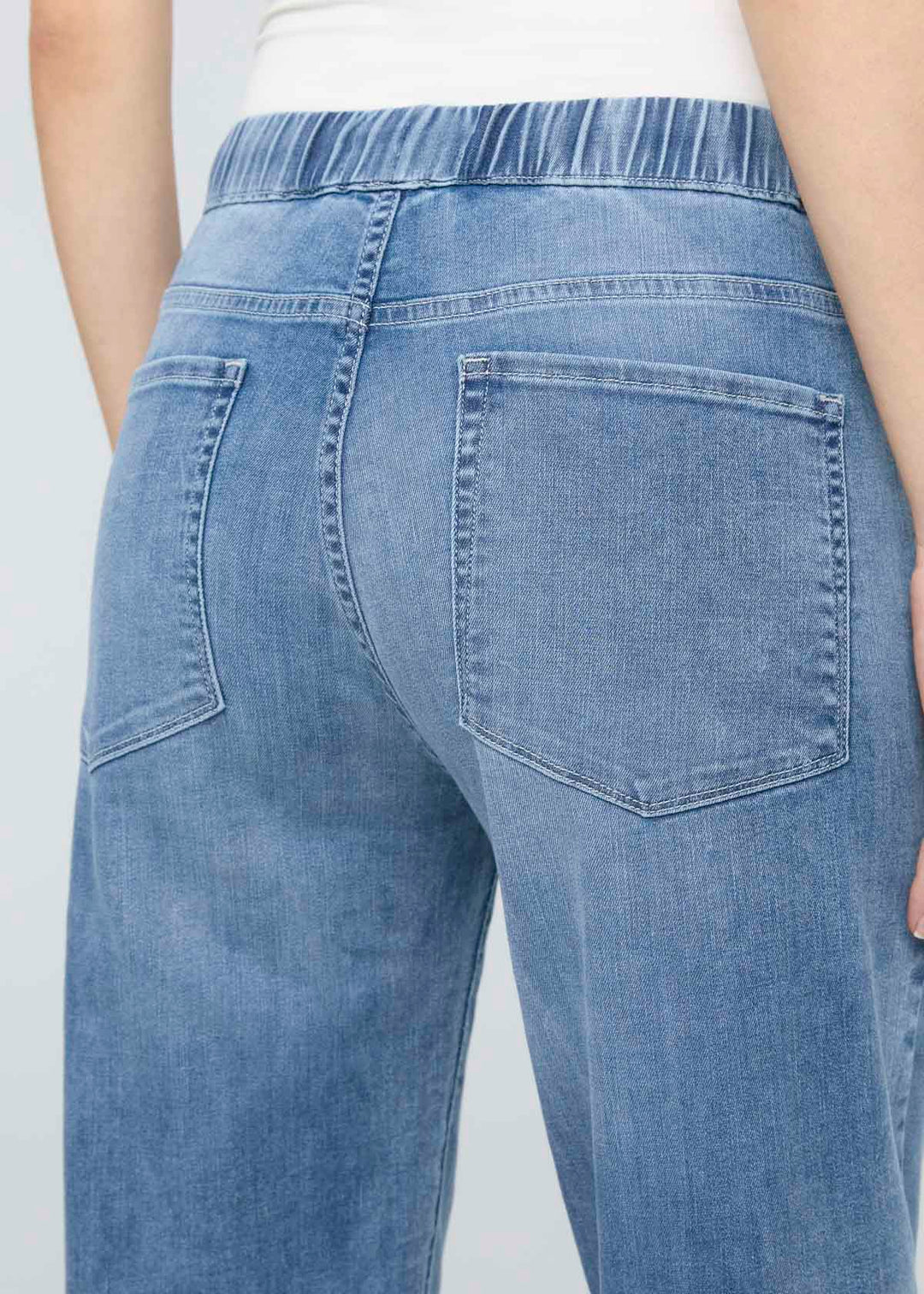 Du/er Performance Denim Lite Harbour Pant Light Stone