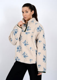 Lola's Room Embroidery Sherpa