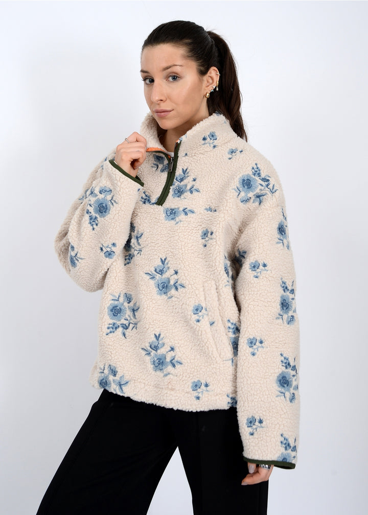 Lola's Room Embroidery Sherpa