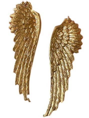 Vintage Angle Wings Pendent Earrings
