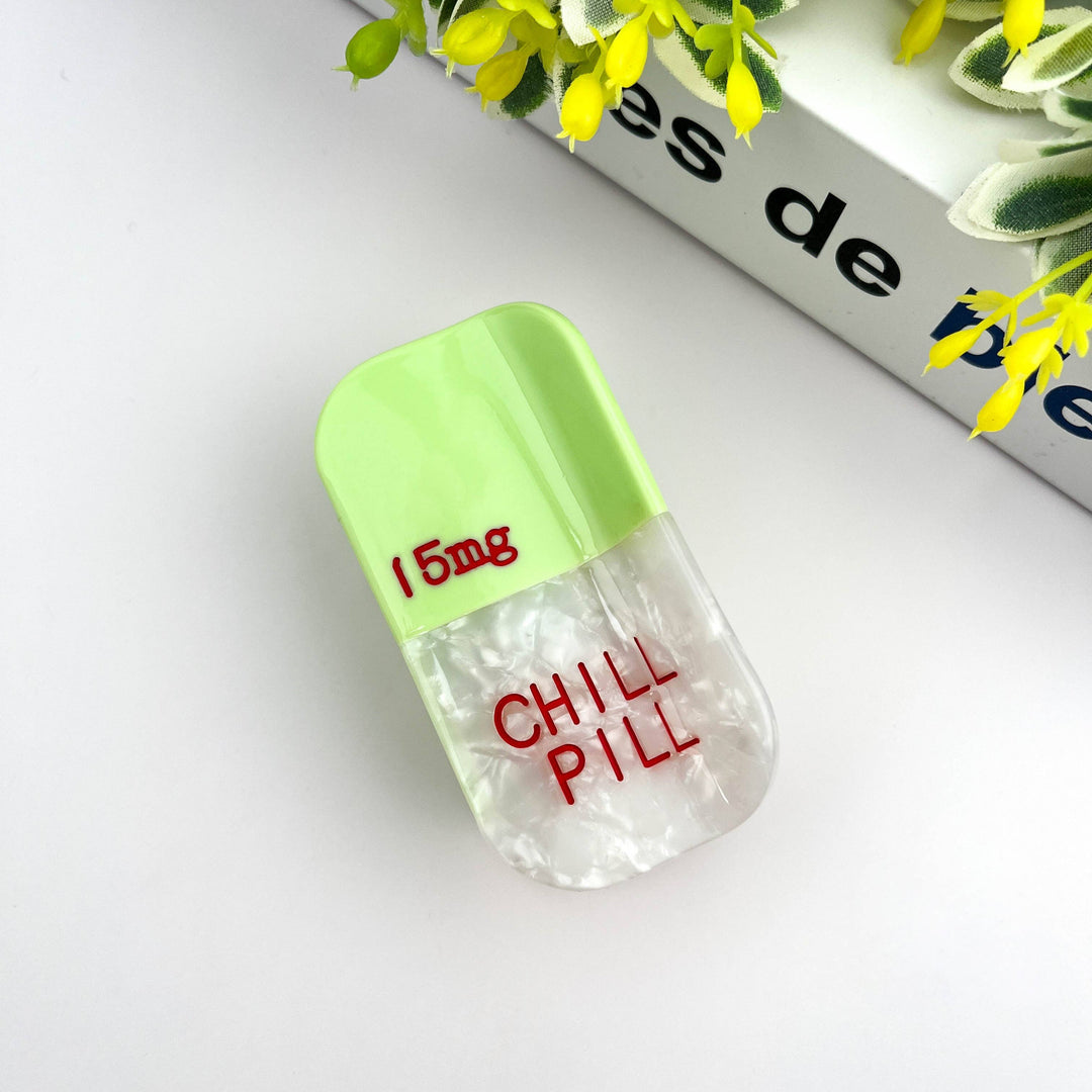 Acetate Pill Hair Clips,Nurses Day Hair Claw Clip: A