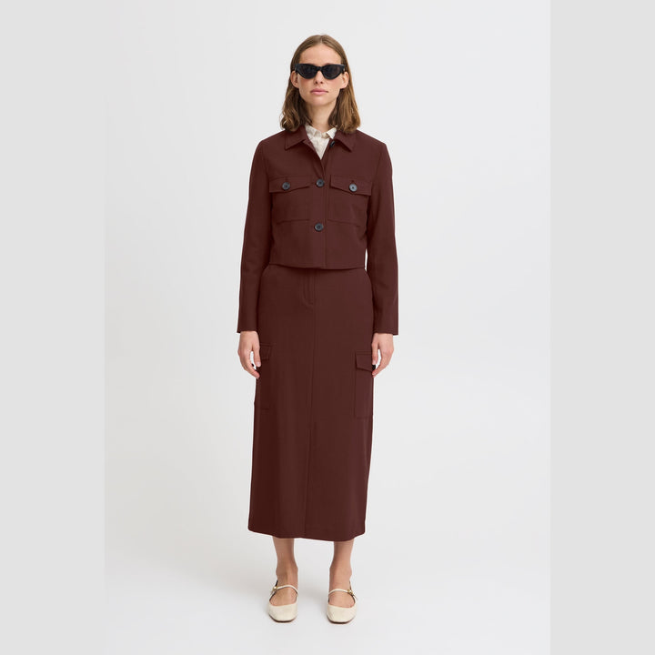 b.young Danta Cropped Blazer