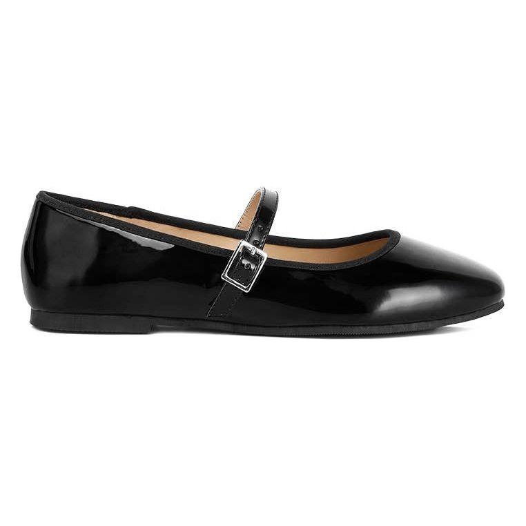 Posy Patent Mary Jane Flats