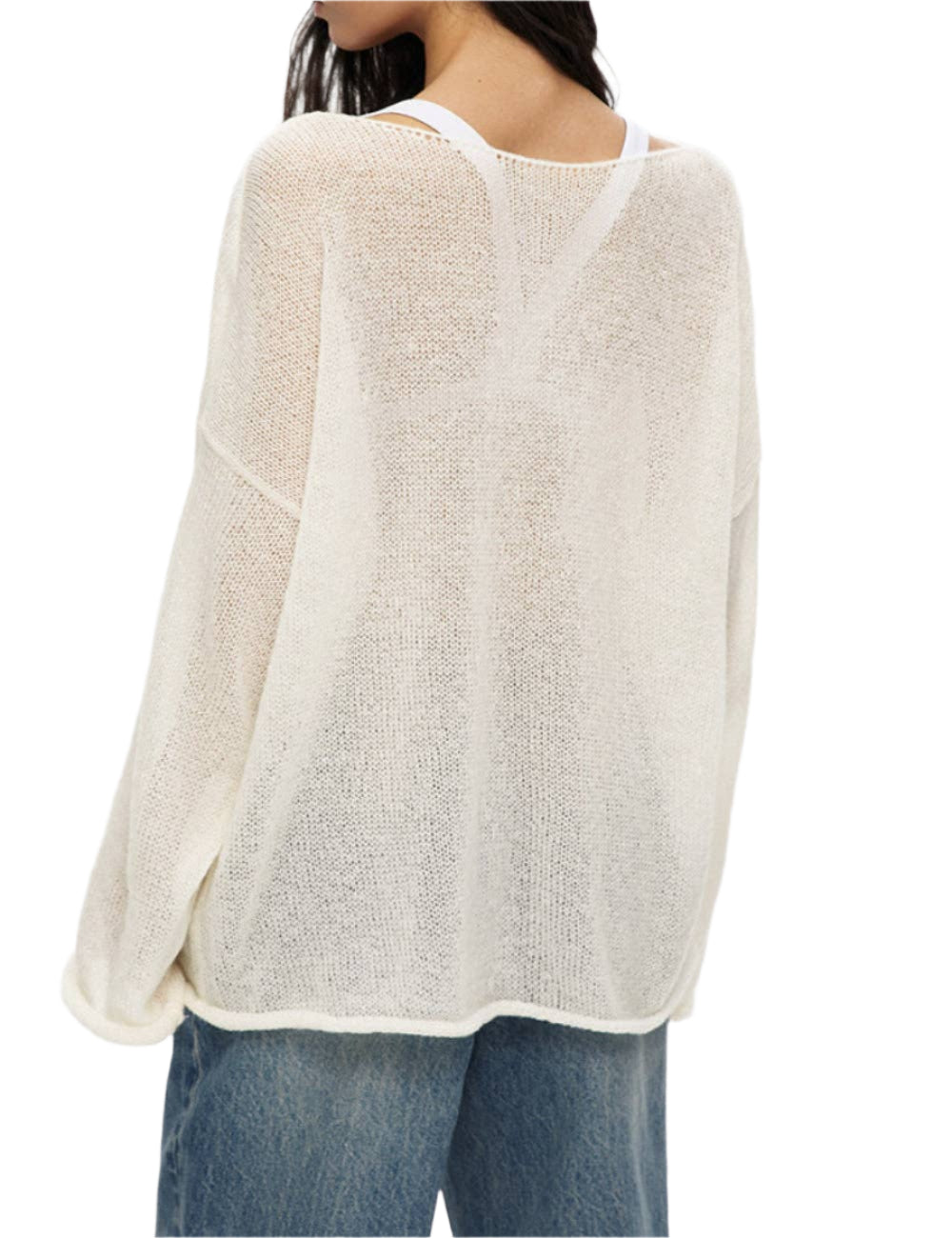 Ladies Hollow Knit Top