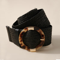 Tortoise Buckle Stretch Belt
