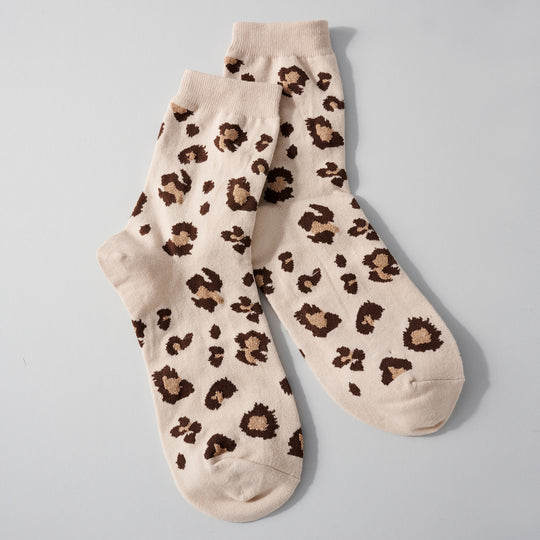 Leopard Print Socks