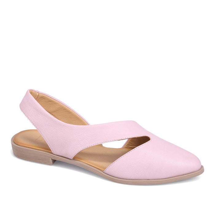 Bueno Bianca Flat in the colour orchid 