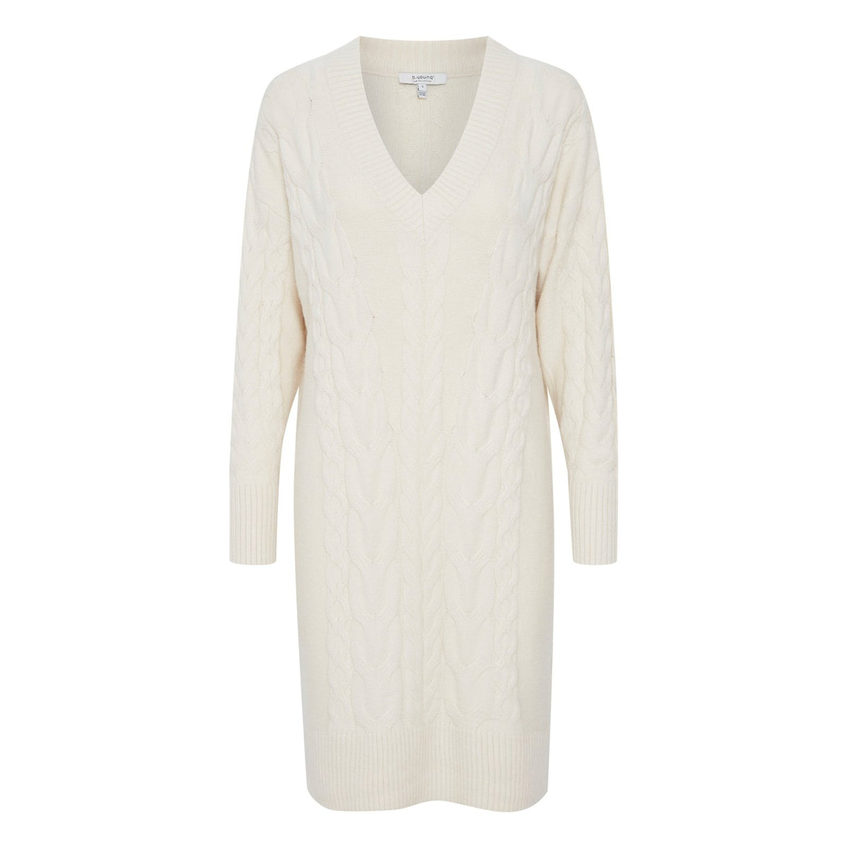 b.young Milo Cableknit Dress