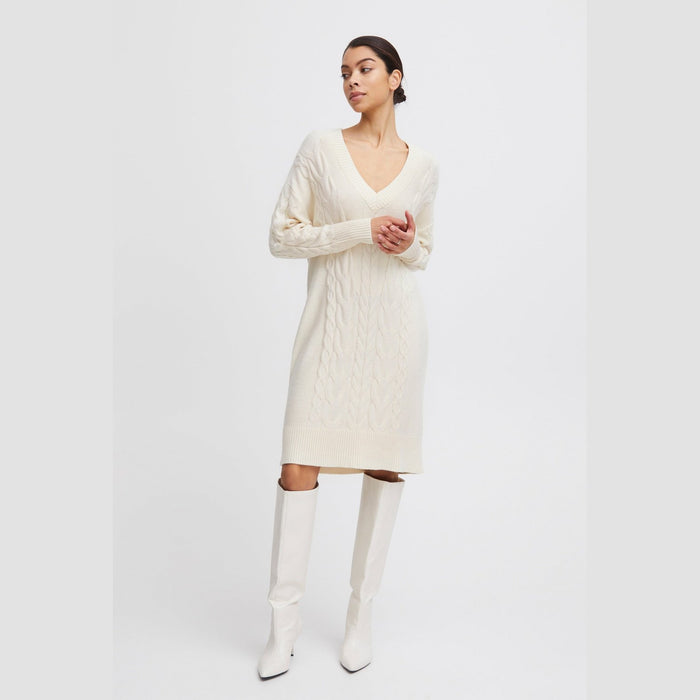 b.young Milo Cableknit Dress