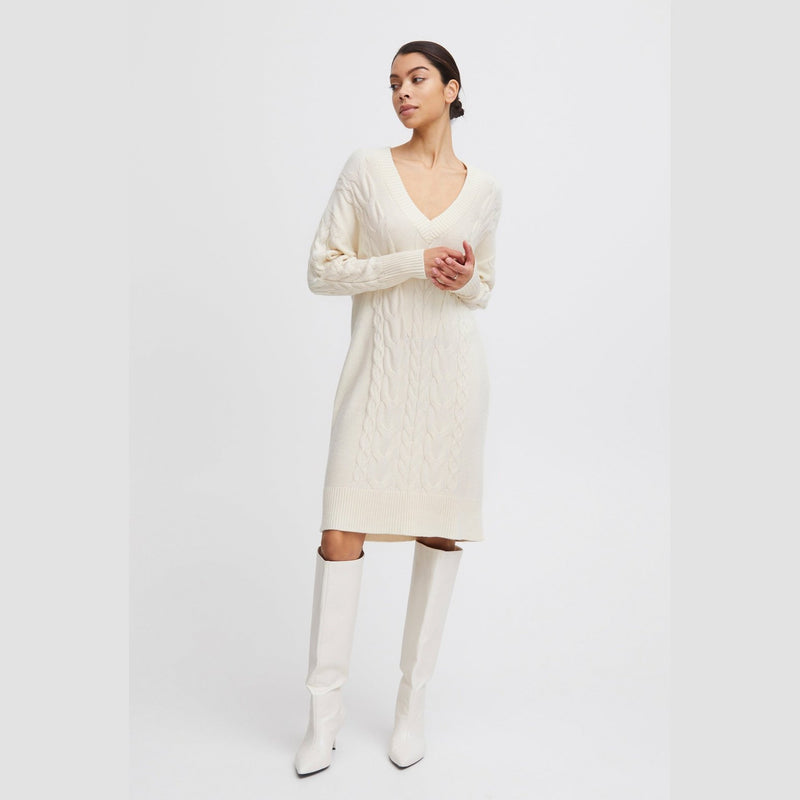 b.young Milo Cableknit Dress