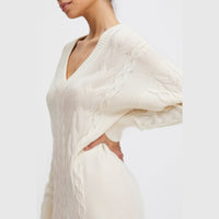 b.young Milo Cableknit Dress