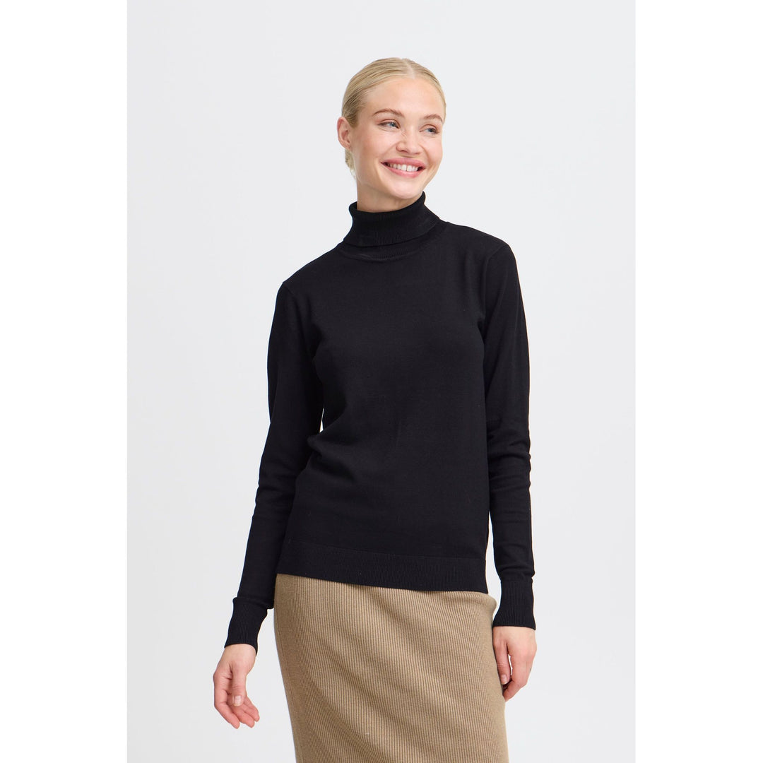 b.young Morla Fitted RollNeck Knit